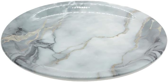 Servewell Marbo Melamine Dessert Round Plate - 19CM - Grey - Al Kabayel Discount CentreServewell Marbo Melamine Dessert Round Plate - 19CM - GreyPlatesSERVEWELLAl Kabayel Discount Centre