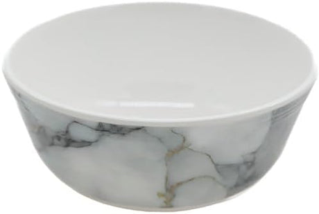 Servewell Marbo Melamine Small Soup Bowl - 9.6CM - White&Grey - Al Kabayel Discount CentreServewell Marbo Melamine Small Soup Bowl - 9.6CM - White&GreyBowlsSERVEWELLAl Kabayel Discount Centre