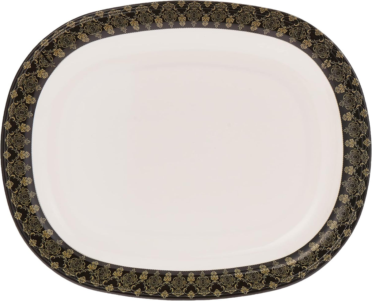 Servewell Melamine Henna Oval Serving Plate - 31cmX25cm - Al Kabayel Discount CentreServewell Melamine Henna Oval Serving Plate - 31cmX25cmPlatesSERVEWELLAl Kabayel Discount Centre