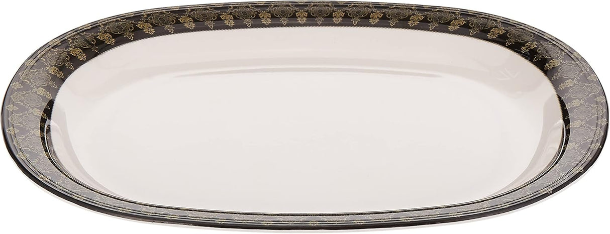 Servewell Melamine Henna Oval Serving Plate - 31cmX25cm - Al Kabayel Discount CentreServewell Melamine Henna Oval Serving Plate - 31cmX25cmPlatesSERVEWELLAl Kabayel Discount Centre
