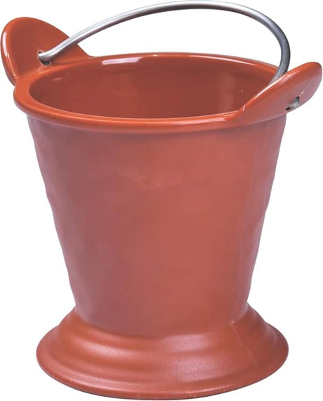 Servewell Melamine Horeca Terracotta Bucket Bowl With Handle - 12cmX12cm - Clay Color - Al Kabayel Discount CentreServewell Melamine Horeca Terracotta Bucket Bowl With Handle - 12cmX12cm - Clay ColorBowlsSERVEWELLAl Kabayel Discount Centre