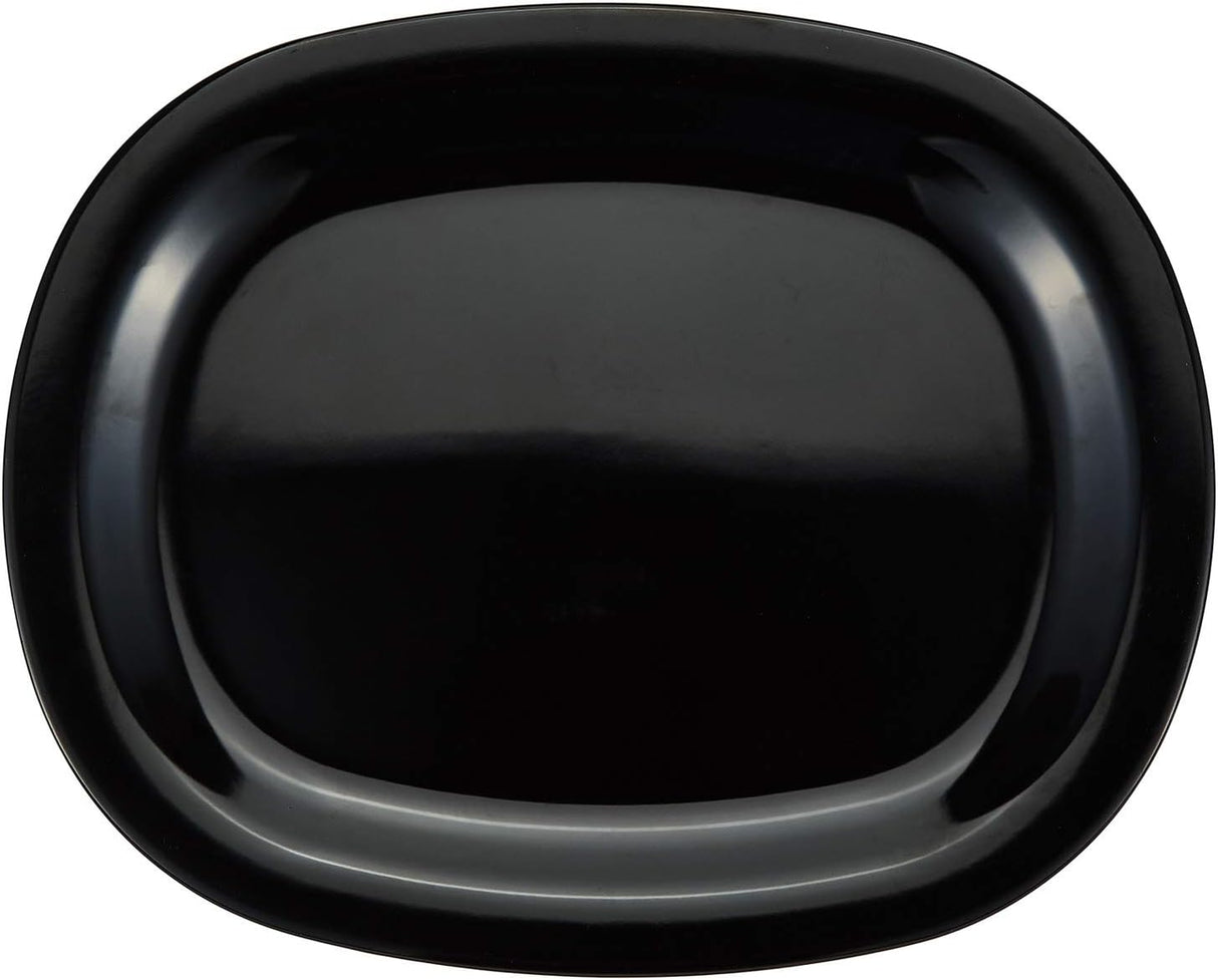 Servewell Melamine Oval Serving Plate - 30cmX25cm - Black - Al Kabayel Discount CentreServewell Melamine Oval Serving Plate - 30cmX25cm - BlackPlatesSERVEWELLAl Kabayel Discount Centre