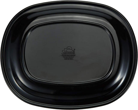 Servewell Melamine Oval Serving Plate - 30cmX25cm - Black - Al Kabayel Discount CentreServewell Melamine Oval Serving Plate - 30cmX25cm - BlackPlatesSERVEWELLAl Kabayel Discount Centre