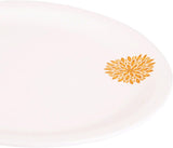 Servewell Melamine Round Dinner Plate Golden Leaves - 28CM - White&Golden - Al Kabayel Discount CentreServewell Melamine Round Dinner Plate Golden Leaves - 28CM - White&GoldenPlatesSERVEWELLAl Kabayel Discount Centre