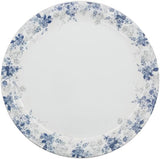 Servewell Melamine Round Dinner Serving Plate - 28CM - White&Blue - Al Kabayel Discount CentreServewell Melamine Round Dinner Serving Plate - 28CM - White&BluePlatesSERVEWELLAl Kabayel Discount Centre