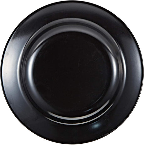 Servewell Melamine Round Rim Soup Serving Plate - 23CM - Black - Al Kabayel Discount CentreServewell Melamine Round Rim Soup Serving Plate - 23CM - BlackPlatesSERVEWELLAl Kabayel Discount Centre