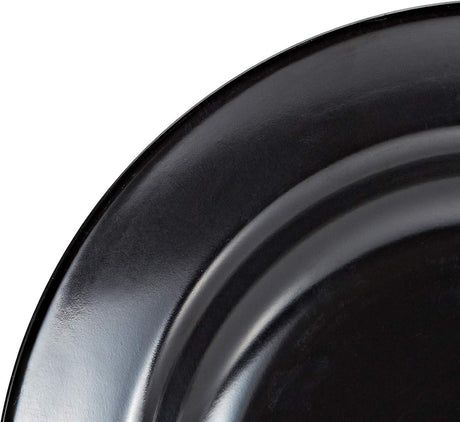 Servewell Melamine Round Rim Soup Serving Plate - 23CM - Black - Al Kabayel Discount CentreServewell Melamine Round Rim Soup Serving Plate - 23CM - BlackPlatesSERVEWELLAl Kabayel Discount Centre