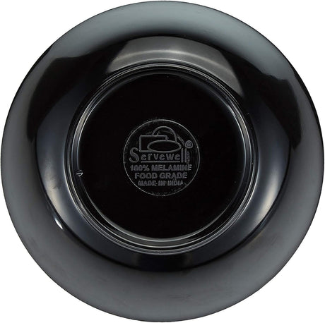 Servewell Melamine Round Serving Bowl - 15CM - Black - Al Kabayel Discount CentreServewell Melamine Round Serving Bowl - 15CM - BlackBowlsSERVEWELLAl Kabayel Discount Centre
