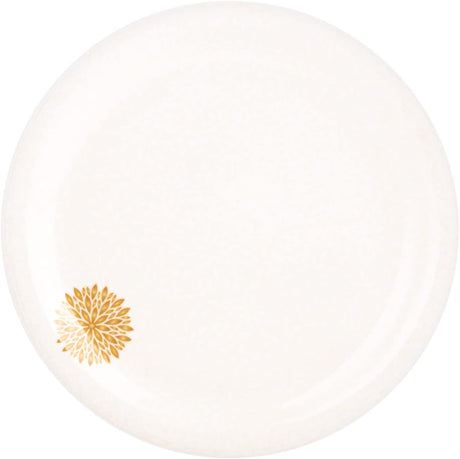 Servewell Melamine Round Small Plate Golden Leaves - 19CM - White&Golden - Al Kabayel Discount CentreServewell Melamine Round Small Plate Golden Leaves - 19CM - White&GoldenPlatesSERVEWELLAl Kabayel Discount Centre