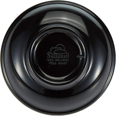 Servewell Melamine Sauce Bowl - 10CM - Black - Al Kabayel Discount CentreServewell Melamine Sauce Bowl - 10CM - BlackBowlsSERVEWELLAl Kabayel Discount Centre