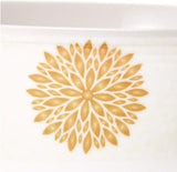 Servewell Melamine Small Bowl Katori Golden Leaves - 9.5CM - White&Golden - Al Kabayel Discount CentreServewell Melamine Small Bowl Katori Golden Leaves - 9.5CM - White&GoldenBowlsSERVEWELLAl Kabayel Discount Centre
