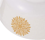 Servewell Melamine Soup,Rice Bowl Golden Leaves - 11.5CM - White&Golden - Al Kabayel Discount CentreServewell Melamine Soup,Rice Bowl Golden Leaves - 11.5CM - White&GoldenBowlsSERVEWELLAl Kabayel Discount Centre