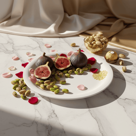 Servewell Off White Melamine Round Plate With Golden Leaves Design | 19CM - Al Kabayel Discount CentreServewell Off White Melamine Round Plate With Golden Leaves Design | 19CMPlatesSERVEWELLAl Kabayel Discount Centre