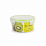 Servewell Plastic Round Food Container With Lid 600ml - Green&White - Al Kabayel Discount CentreServewell Plastic Round Food Container With Lid 600ml - Green&WhiteFood ContainersSERVEWELLAl Kabayel Discount Centre