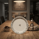 Servewell Round White Melamine Dinner Plate with Floral Design | 28cm - Al Kabayel Discount CentreServewell Round White Melamine Dinner Plate with Floral Design | 28cmPlatesSERVEWEREAl Kabayel Discount Centre