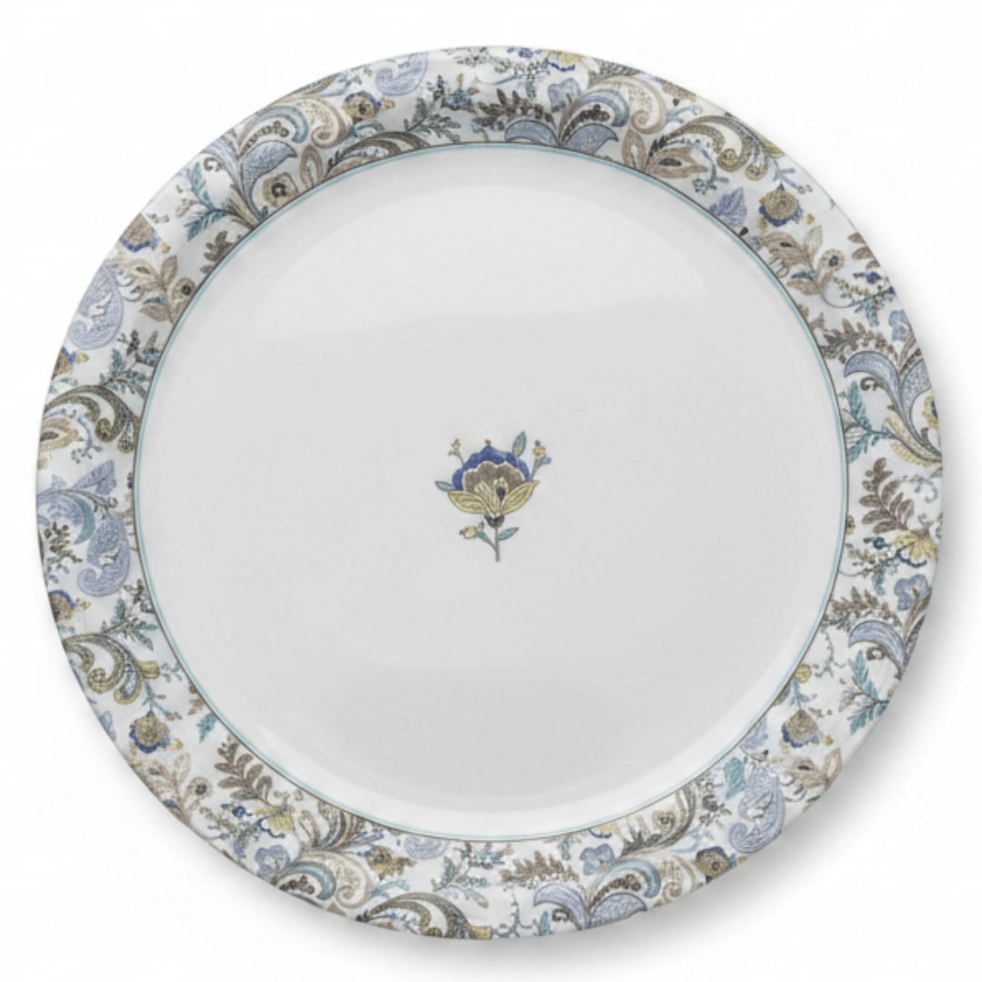 Servewell Round White Melamine Dinner Plate with Floral Design | 28cm - Al Kabayel Discount CentreServewell Round White Melamine Dinner Plate with Floral Design | 28cmPlatesSERVEWEREAl Kabayel Discount Centre