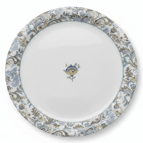Servewell Round White Melamine Dinner Plate with Floral Design | 28cm - Al Kabayel Discount CentreServewell Round White Melamine Dinner Plate with Floral Design | 28cmPlatesSERVEWEREAl Kabayel Discount Centre