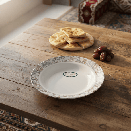 Servewell Round White Melamine Soup Plate with Floral Design | 23 cm - Al Kabayel Discount CentreServewell Round White Melamine Soup Plate with Floral Design | 23 cmPlatesSERVEWEREAl Kabayel Discount Centre