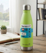 Servewell Stainless Steel Water Bottle - 750ml - Light Green / Peach / Light Blue - Al Kabayel Discount CentreServewell Stainless Steel Water Bottle - 750ml - Light Green / Peach / Light BlueWater BottlesSERVEWELLAl Kabayel Discount Centre