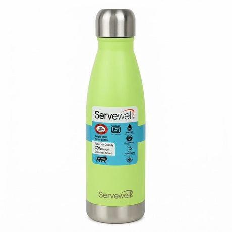 Servewell Stainless Steel Water Bottle - 750ml - Light Green / Peach / Light Blue - Al Kabayel Discount CentreServewell Stainless Steel Water Bottle - 750ml - Light Green / Peach / Light BlueWater BottlesSERVEWELLAl Kabayel Discount Centre