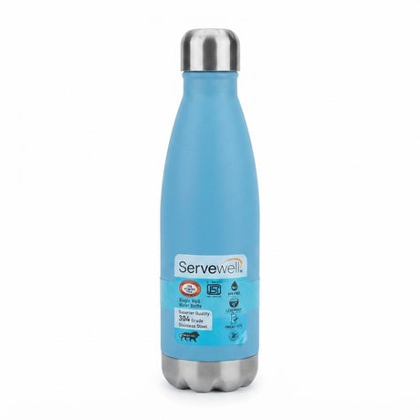 Servewell Stainless Steel Water Bottle - 750ml - Light Green / Peach / Light Blue - Al Kabayel Discount CentreServewell Stainless Steel Water Bottle - 750ml - Light Green / Peach / Light BlueWater BottlesSERVEWELLAl Kabayel Discount Centre