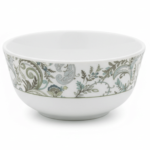 Servewere Elegant White with Floral Design Round Melamine Bowl 10 cm Small Bowl for Sauces and Desserts - Al Kabayel Discount CentreServewere Elegant White with Floral Design Round Melamine Bowl 10 cm Small Bowl for Sauces and DessertsBowlsSERVEWEREAl Kabayel Discount Centre