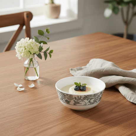 Servewere Elegant White with Floral Design Round Melamine Bowl 10 cm Small Bowl for Sauces and Desserts - Al Kabayel Discount CentreServewere Elegant White with Floral Design Round Melamine Bowl 10 cm Small Bowl for Sauces and DessertsBowlsSERVEWEREAl Kabayel Discount Centre