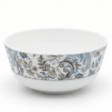 Servewere Elegant White with Floral Design Round Melamine Bowl 11.5 cm Multipurpose Bowl for Serving and Dining - Al Kabayel Discount CentreServewere Elegant White with Floral Design Round Melamine Bowl 11.5 cm Multipurpose Bowl for Serving and DiningBowlsSERVEWEREAl Kabayel Discount Centre