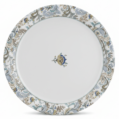 Servewere Elegant White with Floral Design Round Melamine Dinner Plate 28 cm Large Dinner Plate for Family Meals - Al Kabayel Discount CentreServewere Elegant White with Floral Design Round Melamine Dinner Plate 28 cm Large Dinner Plate for Family MealsPlatesSERVEWEREAl Kabayel Discount Centre