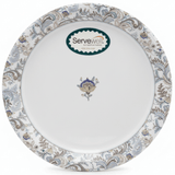 Servewere Elegant White with Floral Design Round Melamine Plate 19 cm Medium Plate for Snacks and Starters - Al Kabayel Discount CentreServewere Elegant White with Floral Design Round Melamine Plate 19 cm Medium Plate for Snacks and StartersPlatesSERVEWEREAl Kabayel Discount Centre