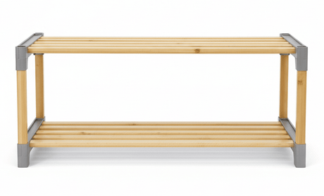 SEWOOD Modular Wood Multi - Purpose Shoe Rack 2 Tier | 71 × 27.5 × 30.5 cm - Al Kabayel Discount CentreSEWOOD Modular Wood Multi - Purpose Shoe Rack 2 Tier | 71 × 27.5 × 30.5 cmHome Décor AccentsSEWOODAl Kabayel Discount Centre