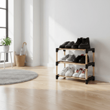SEWOOD Modular Wood Shoe Rack 3 Tiers | Tool - Free Assembly | 46.5×27.5×51 cm - Al Kabayel Discount CentreSEWOOD Modular Wood Shoe Rack 3 Tiers | Tool - Free Assembly | 46.5×27.5×51 cmHome Décor AccentsSEWOODAl Kabayel Discount Centre