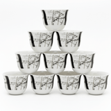 Shallow 12pcs White Ceramic Cawa Cup Set with Black Elegant Artistic Design 80ml Modern Minimal Mini Cups for Coffee Espresso and Tea Serving - Al Kabayel Discount CentreShallow 12pcs White Ceramic Cawa Cup Set with Black Elegant Artistic Design 80ml Modern Minimal Mini Cups for Coffee Espresso and Tea ServingTea SetsSHALLOWAl Kabayel Discount Centre