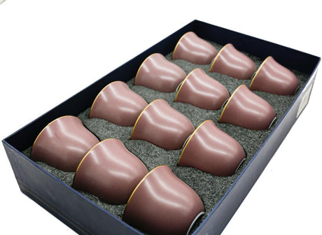 Shallow Ceramic Cawa Cup for Tea Coffee Perfect for Home Office Coffee Shops Set of 12Pcs(60ML) - Peach&Gold - Al Kabayel Discount CentreShallow Ceramic Cawa Cup for Tea Coffee Perfect for Home Office Coffee Shops Set of 12Pcs(60ML) - Peach&GoldTea CupsSHALLOWAl Kabayel Discount Centre