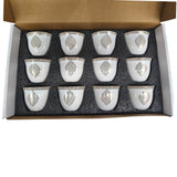 Shallow Ceramic Cawa Cup for Tea Coffee Perfect for Home Office Coffee Shops Set of 12Pcs(80ML) - White&Gold - Al Kabayel Discount CentreShallow Ceramic Cawa Cup for Tea Coffee Perfect for Home Office Coffee Shops Set of 12Pcs(80ML) - White&GoldTea CupsSHALLOWAl Kabayel Discount Centre