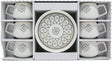 Shallow Ceramic Cup and Saucer 12pcs Set 6xCups (100ML) With 6xSaucers - White&Black - Al Kabayel Discount CentreShallow Ceramic Cup and Saucer 12pcs Set 6xCups (100ML) With 6xSaucers - White&BlackTea CupsSHALLOWAl Kabayel Discount Centre
