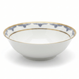 Shallow White Porcelain Soup Bowl with Golden Rim & Blue Floral Design — 6 Inch - Al Kabayel Discount CentreShallow White Porcelain Soup Bowl with Golden Rim & Blue Floral Design — 6 InchBowlsSHALLOWAl Kabayel Discount Centre