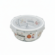 Sheng Jie Round Glass Lunch Box with Dividers – 850ml - Al Kabayel Discount CentreSheng Jie Round Glass Lunch Box with Dividers – 850mlLunch BoxSHENG JIEAl Kabayel Discount Centre