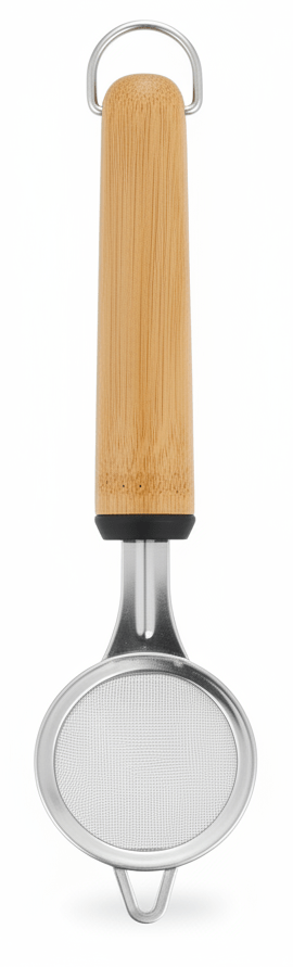 Shengya Compact Stainless Steel Tea Strainer with Wooden Handle – Fine Mesh Infuser for Single Cup Brewing (6 cm) - Al Kabayel Discount CentreShengya Compact Stainless Steel Tea Strainer with Wooden Handle – Fine Mesh Infuser for Single Cup Brewing (6 cm)Kitchen Utensils & GadgetsSHENGYAAl Kabayel Discount Centre