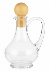 Shengya Premium Acrylic Cooking Oil Bottle with Natural Wooden Cap – Modern Leak - Resistant Dispenser, 170ml - Al Kabayel Discount CentreShengya Premium Acrylic Cooking Oil Bottle with Natural Wooden Cap – Modern Leak - Resistant Dispenser, 170mlKitchen Utensils & GadgetsSHENGYAAl Kabayel Discount Centre