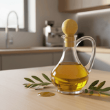 Shengya Premium Acrylic Cooking Oil Bottle with Natural Wooden Cap – Modern Leak - Resistant Dispenser, 170ml - Al Kabayel Discount CentreShengya Premium Acrylic Cooking Oil Bottle with Natural Wooden Cap – Modern Leak - Resistant Dispenser, 170mlKitchen Utensils & GadgetsSHENGYAAl Kabayel Discount Centre