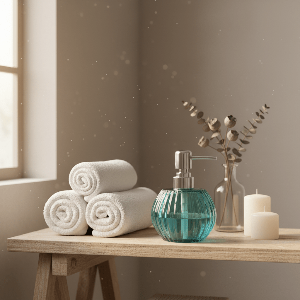 Shengya Teal Blue Acrylic Soap Dispenser - 200ml - Al Kabayel Discount CentreShengya Teal Blue Acrylic Soap Dispenser - 200mlHolders & DispensersSHENGYAAl Kabayel Discount Centre