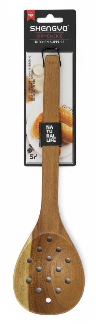 Shengya Wooden Skimmer Spoon – Perfect for Draining & Frying Applications (30 cm) - Al Kabayel Discount CentreShengya Wooden Skimmer Spoon – Perfect for Draining & Frying Applications (30 cm)SpatulasSHENGYAAl Kabayel Discount Centre