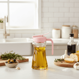 Shishegaran Glass Oil Dispenser with Flip-Top Lid – 350ml - Pink / Yellow / White / Sage Green - Al Kabayel Discount CentreShishegaran Glass Oil Dispenser with Flip-Top Lid – 350ml - Pink / Yellow / White / Sage GreenKitchen Utensils & GadgetsSHISHEGARANAl Kabayel Discount Centre