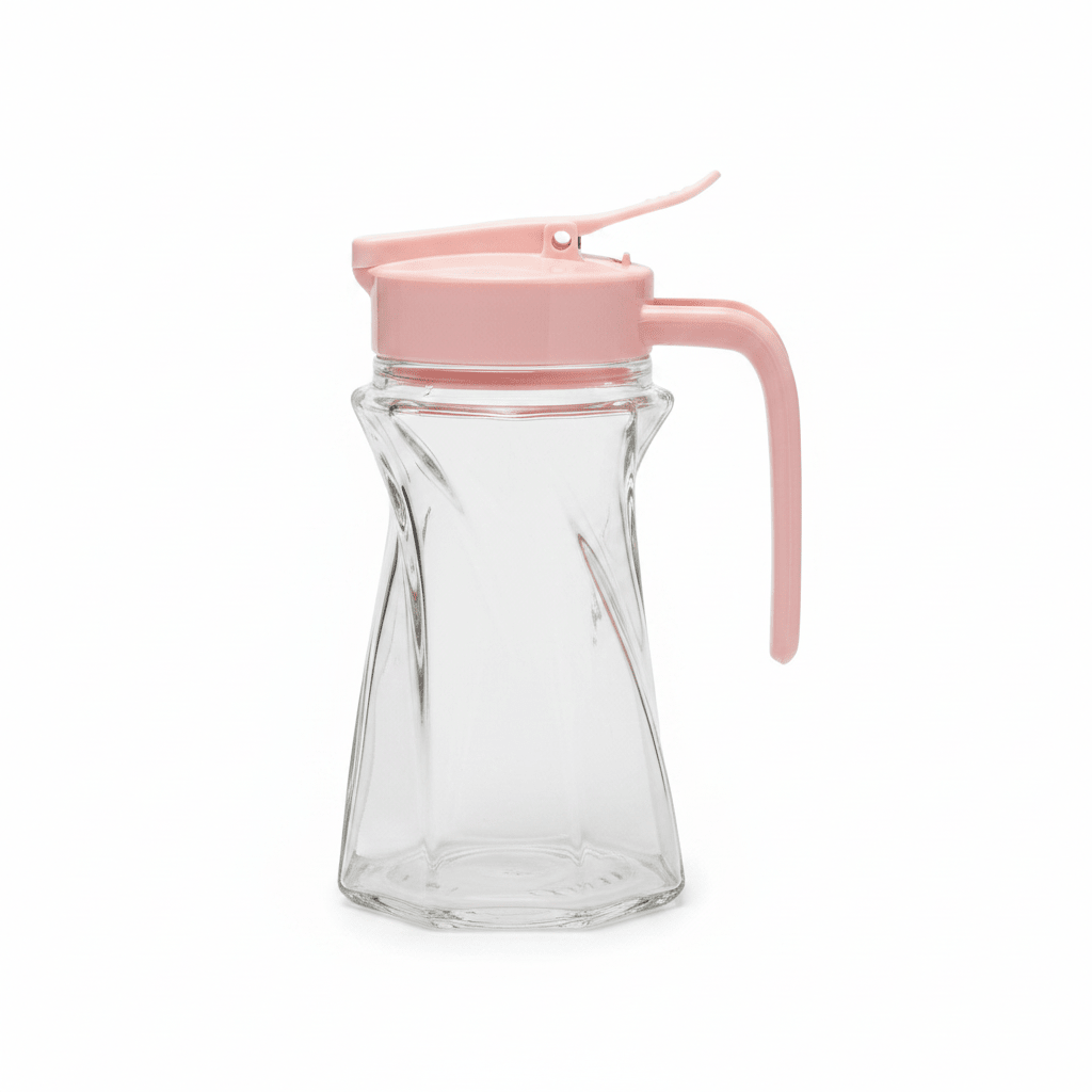 Shishegaran Glass Oil Dispenser with Flip-Top Lid – 350ml - Pink / Yellow / White / Sage Green - Al Kabayel Discount CentreShishegaran Glass Oil Dispenser with Flip-Top Lid – 350ml - Pink / Yellow / White / Sage GreenKitchen Utensils & GadgetsSHISHEGARANAl Kabayel Discount Centre