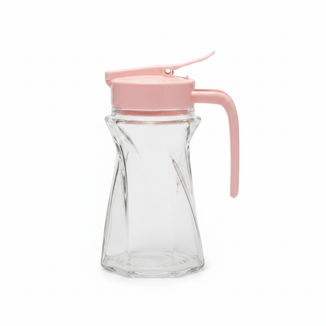 Shishegaran Glass Oil Dispenser with Flip-Top Lid – 350ml - Pink / Yellow / White / Sage Green - Al Kabayel Discount CentreShishegaran Glass Oil Dispenser with Flip-Top Lid – 350ml - Pink / Yellow / White / Sage GreenKitchen Utensils & GadgetsSHISHEGARANAl Kabayel Discount Centre