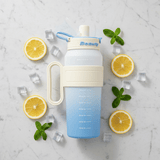 Shuiyinzi "Beauty" Sports Water Bottle – 1200ml | Blue & Cream | BPA - Free Flip - Top with Straw - Al Kabayel Discount CentreShuiyinzi "Beauty" Sports Water Bottle – 1200ml | Blue & Cream | BPA - Free Flip - Top with StrawWater BottlesSHUIYINZIAl Kabayel Discount Centre