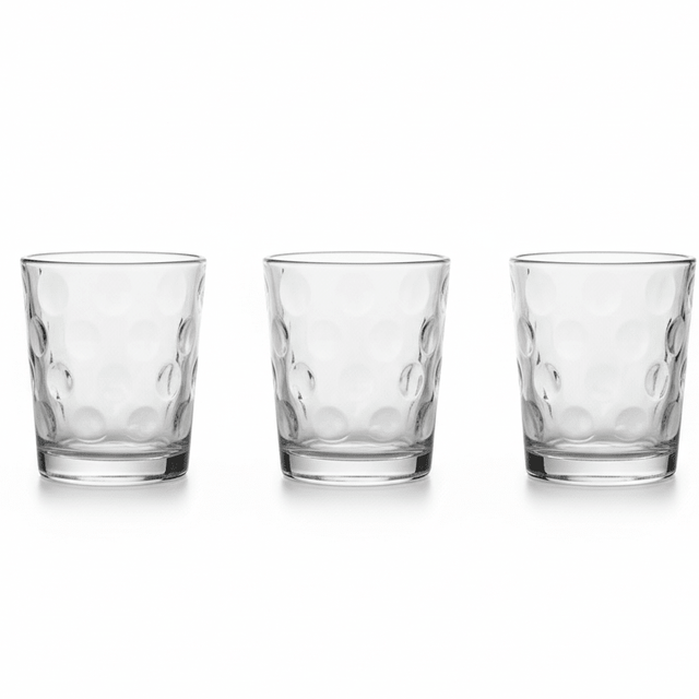 Sigma Everyday Clear Glass Tumblers – Practical Drinkware Set for Home Use, 3 Pieces, 150 ml - Al Kabayel Discount CentreSigma Everyday Clear Glass Tumblers – Practical Drinkware Set for Home Use, 3 Pieces, 150 mlTumblersSIGMAAl Kabayel Discount Centre