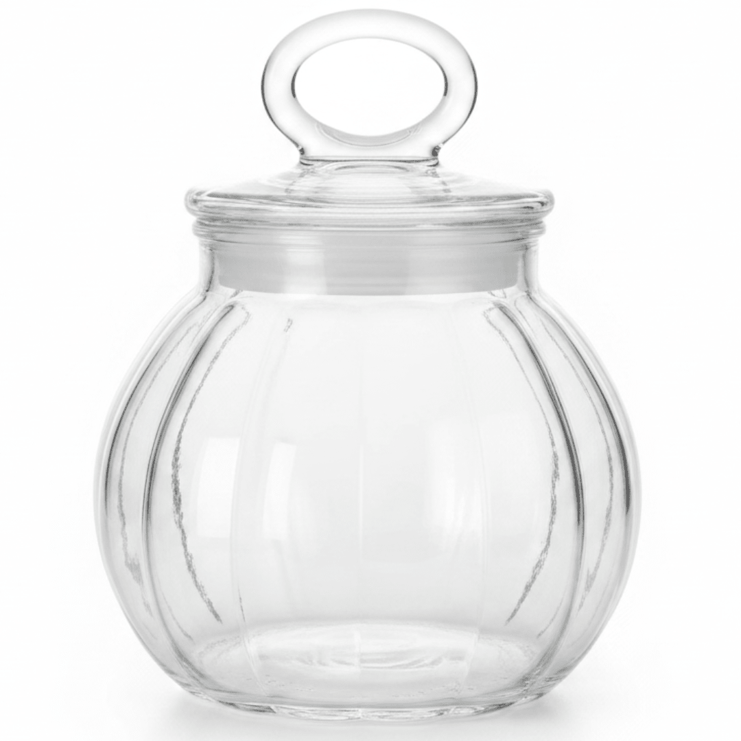 Signature Glass Candy Jar — 750ml - Al Kabayel Discount CentreSignature Glass Candy Jar — 750mlJars & Food SaversSIGNATUREAl Kabayel Discount Centre
