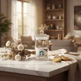 Signature Glass Canister 450ml | Elegant Crystal Lid | Premium Home Storage Jar - Al Kabayel Discount CentreSignature Glass Canister 450ml | Elegant Crystal Lid | Premium Home Storage JarJars & Food SaversSIGNATUREAl Kabayel Discount Centre